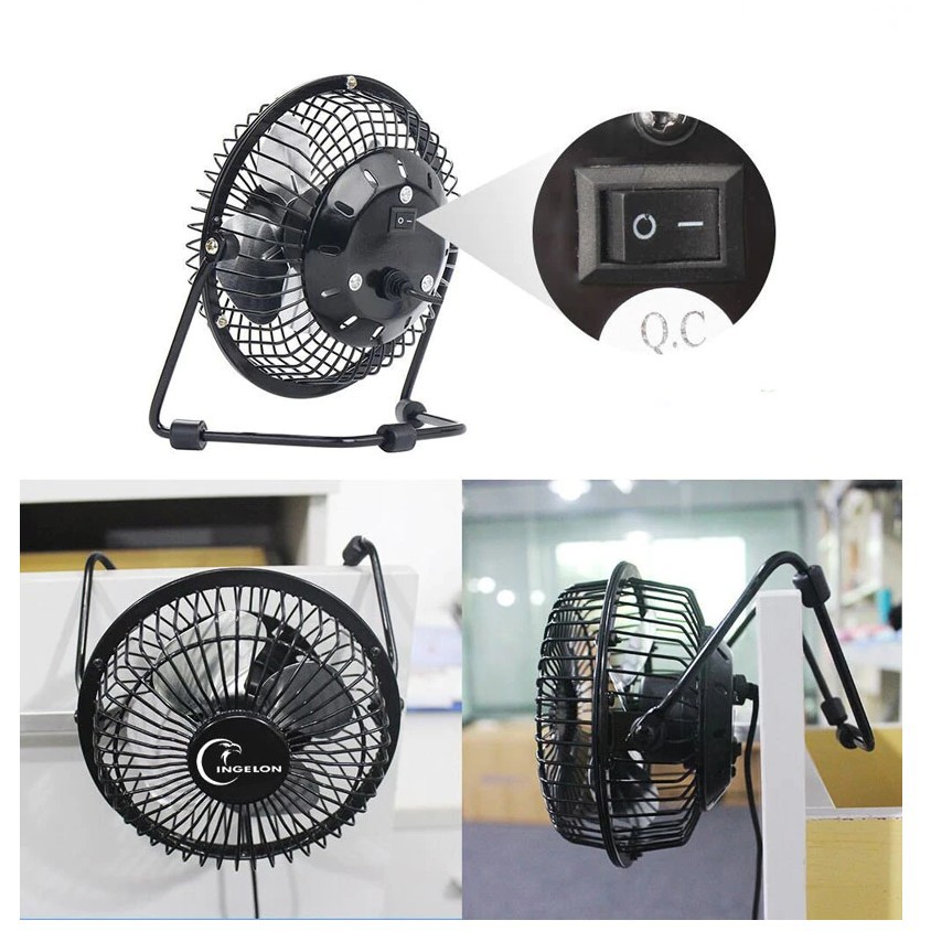 Quạt Lồng Sắt Cắm Cổng USB Mini - Mang đi tiện lợi | BigBuy360 - bigbuy360.vn