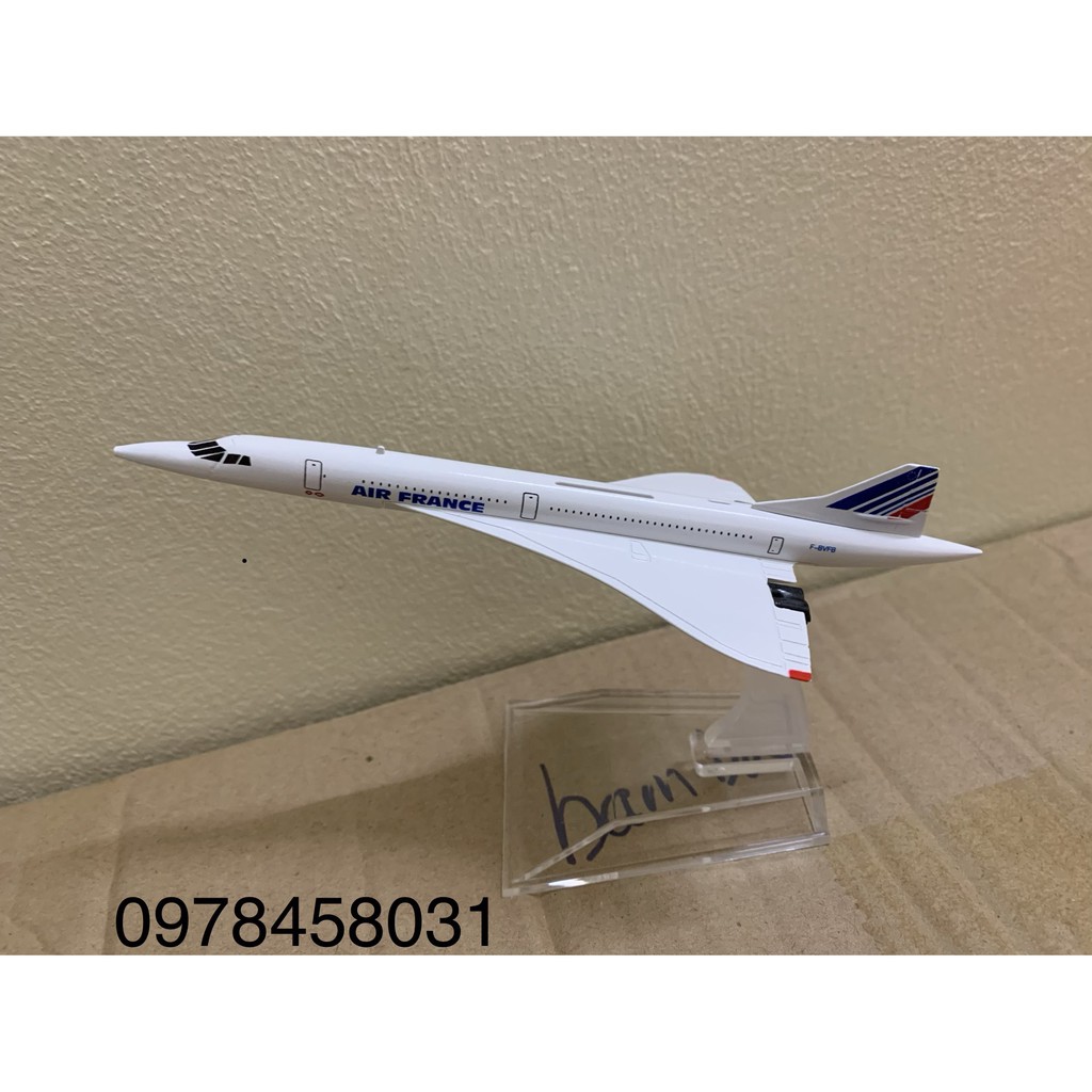 Mô hình máy bay Air France 16cm