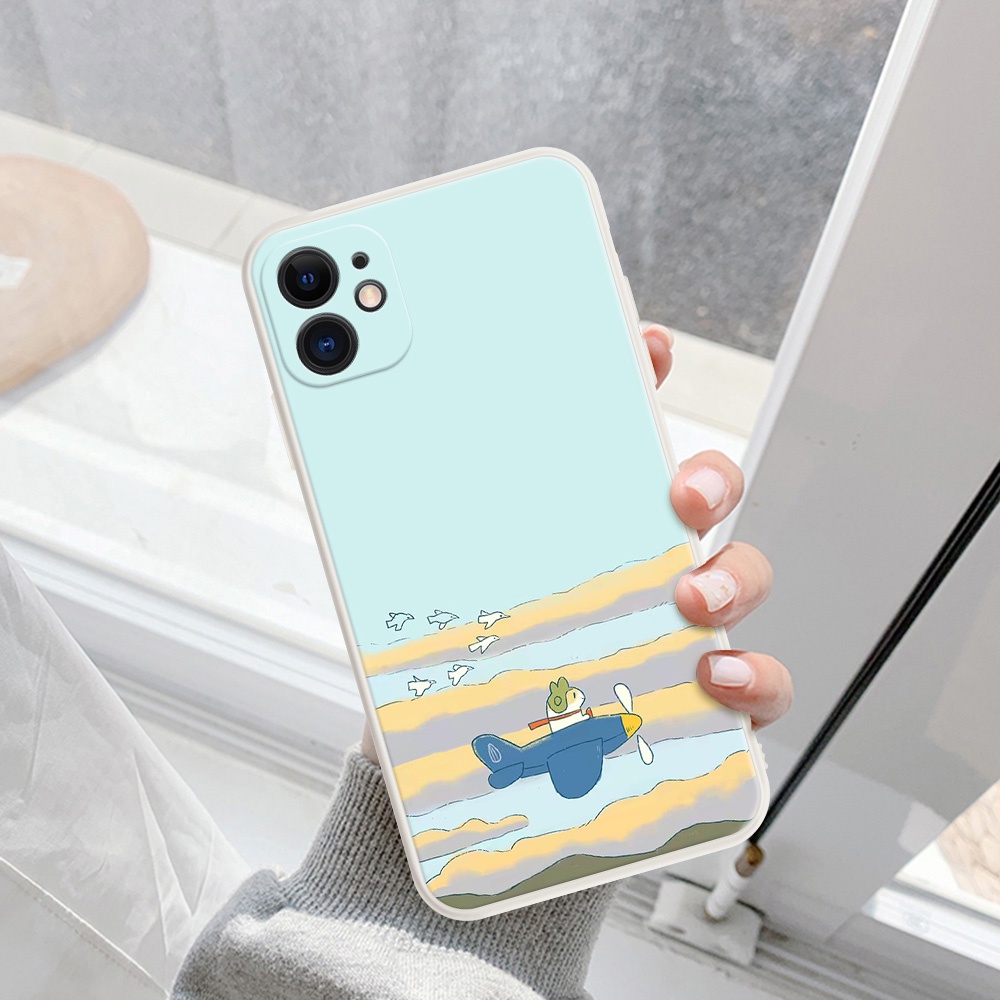 Ốp Điện Thoại Silicon Mềm Họa Tiết Vịt TPA Hoạt Hình Cho OPPO Realme Q3 PRO C21 5 5S 5i 6 6i 6s 8i 5 6 7 8 PRO #H182