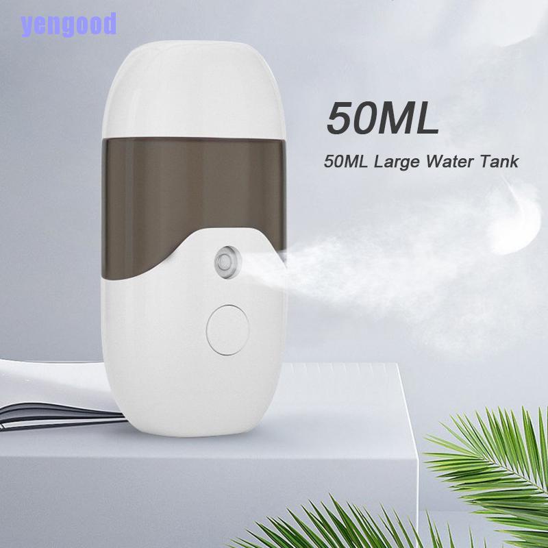 (Hàng Mới Về) Máy Phun Sương nano mini Dưỡng Ẩm Da Mặt Dung Tích 50ml USB Tiện Lợi