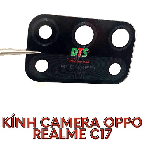 Kính camera oppo realme c17 có sẵn keo dán