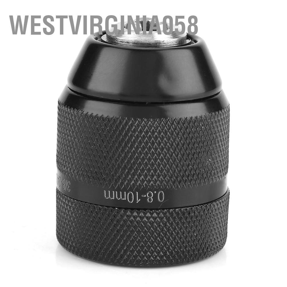 Westvirginia058 3/8 &quot;Chủ đề 0 8mm ‑ 10mm Chuck khoan kim loại không cần chìa khóa cho Máy điện cầm tay