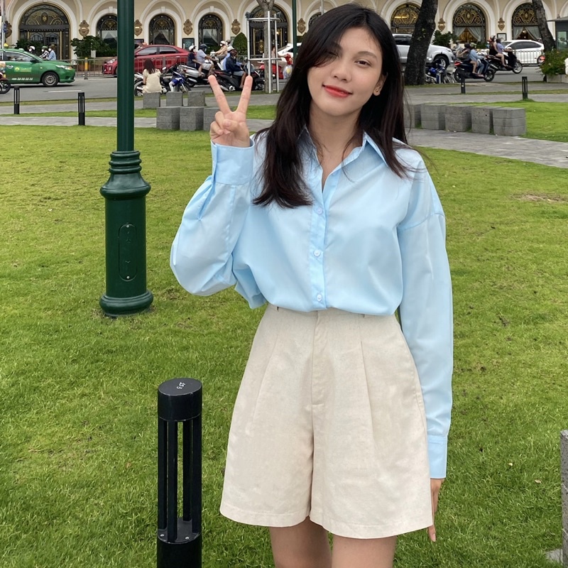 Quần short nữ linen - Linen Short