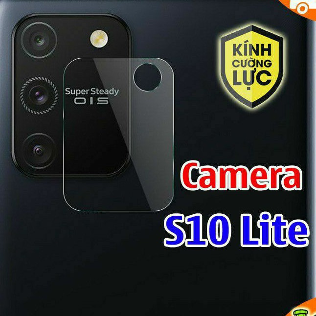 Kính cường lực Camera Samsung S10 Lite - Trong suốt- Chống xước