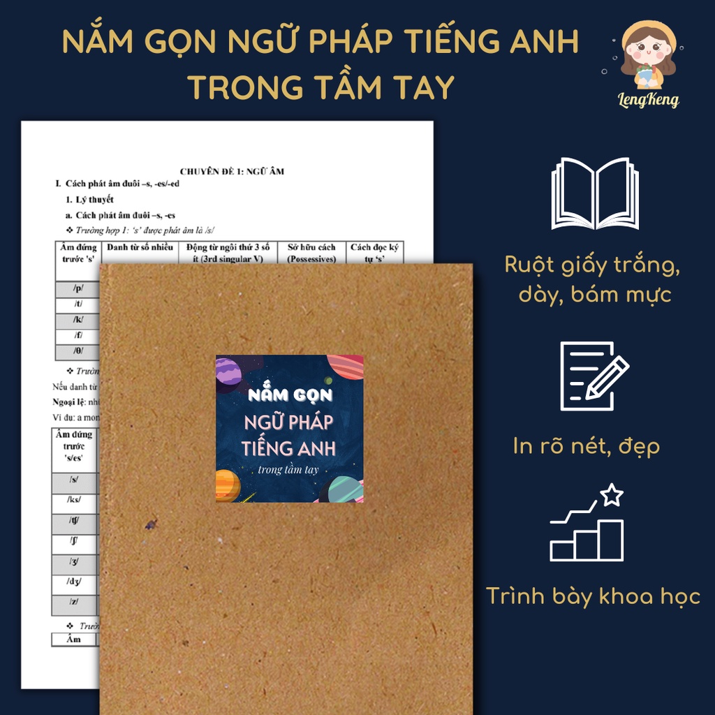 💐 Nắm Gọn Ngữ Pháp Tiếng Anh trong tầm tay - Tổng hợp ngữ pháp tiếng anh - Luyện tiếng Anh cho người mới bắt đầu