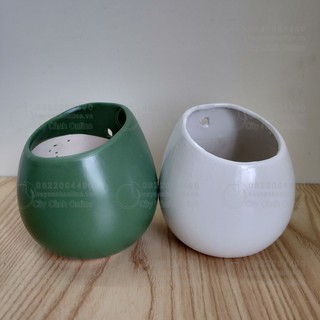 Chậu treo - Chậu mini - Chậu trồng cây để bàn, cây mini, sen đá, xương rồng