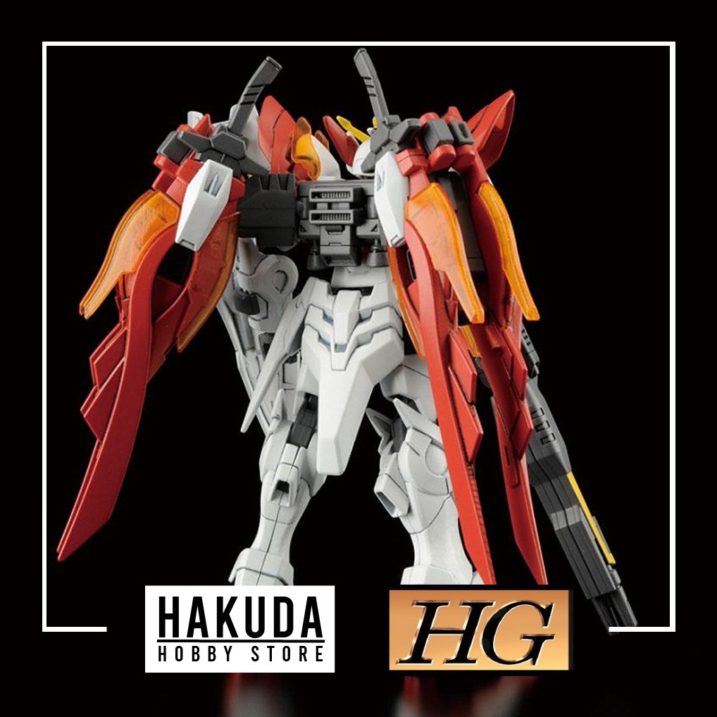 Mô hình HG 1/144 HGBF Wing Gundam Zero Honoo - Chính hãng Bandai Nhật Bản
