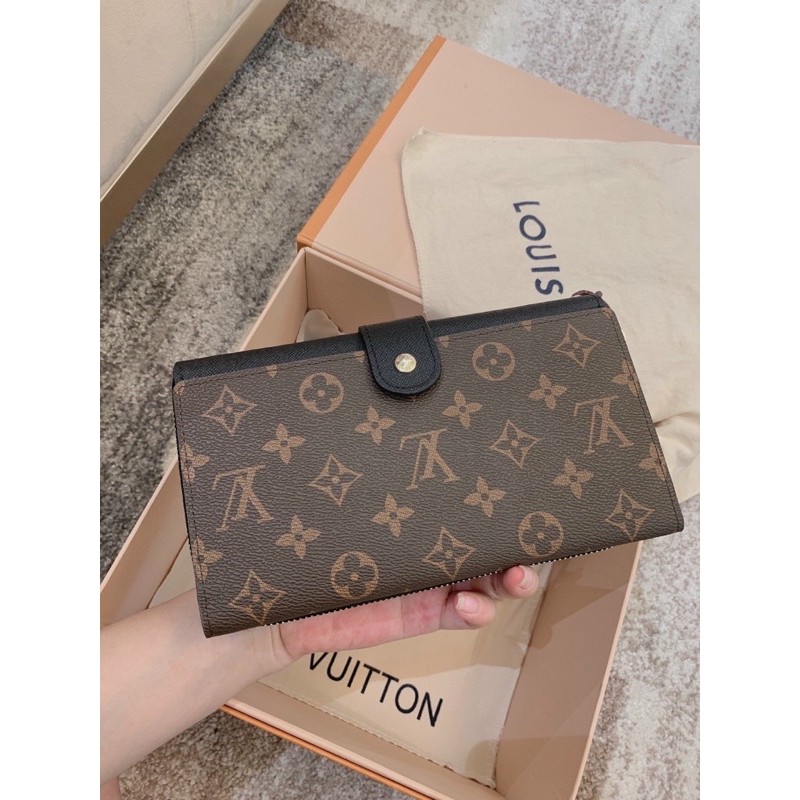 Ví Clutch W266-20 LV hàng da đẹp fullbox 3 màu