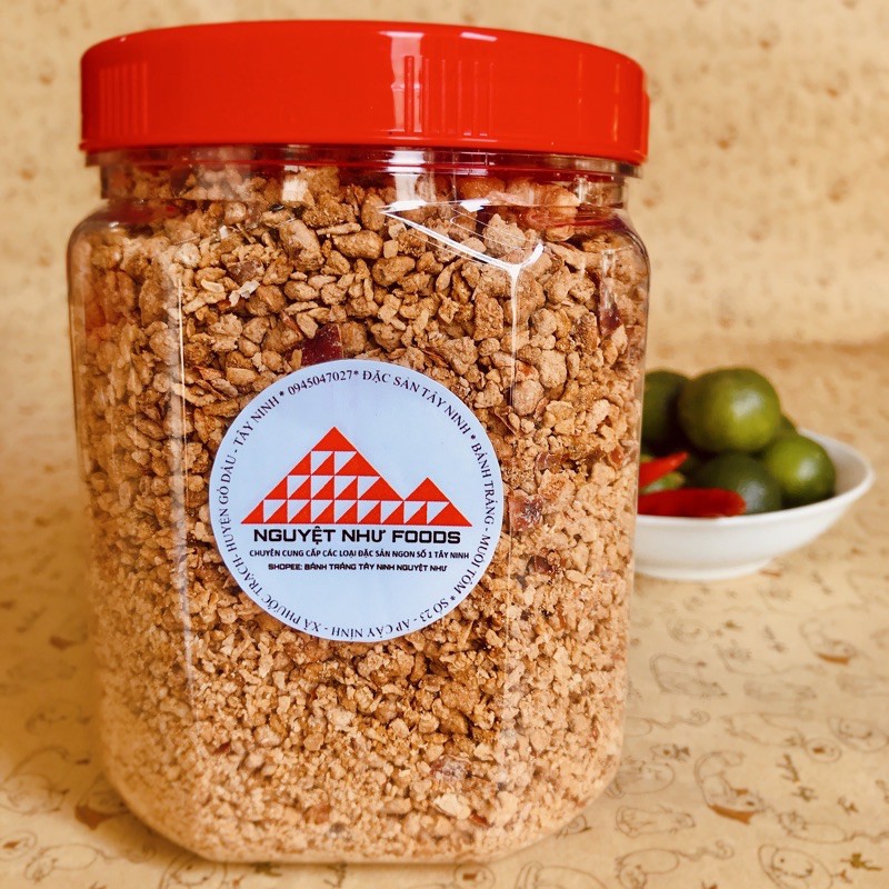 Combo 10 hủ 500gram muối tôm Tây Ninh chính gốc