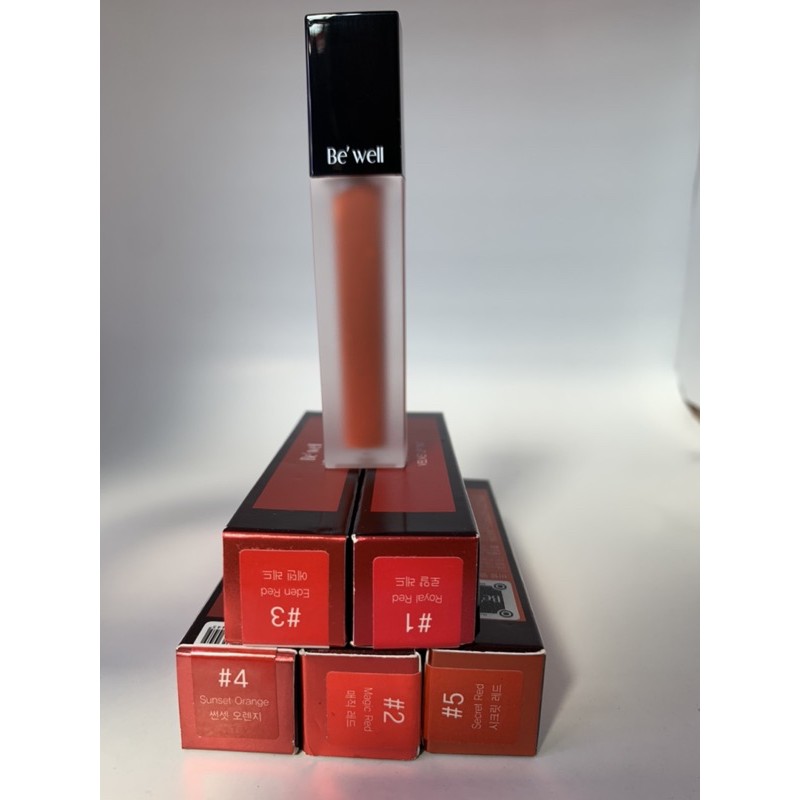 Son kem lì lâu trôi Be'Well Be Well Velvet Lip Tint Korea