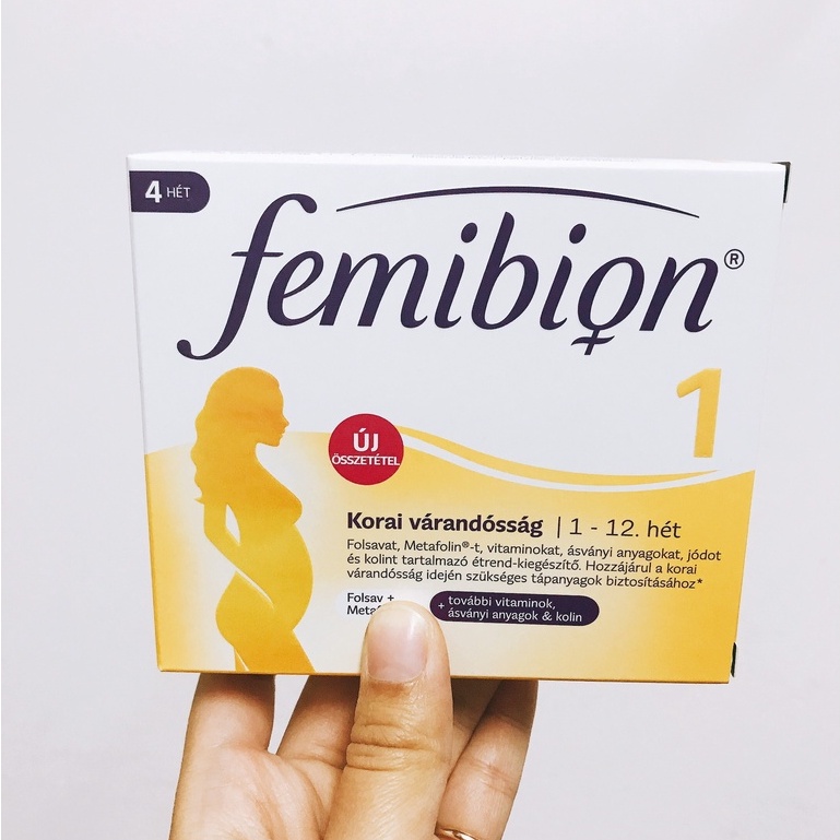 Combo 1 hộp Femibion 1 và 1 hộp  Femibion 2 Sản xuất tại Đức
