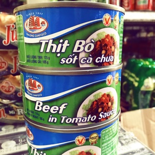 Thịt Bò Sốt Cà Chua Đóng Hộp 175g