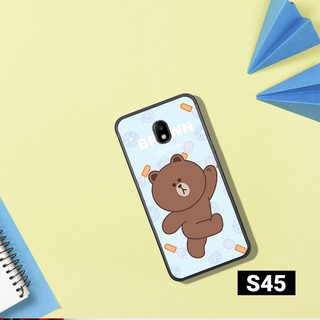 [RẺ VÔ ĐỊCH] ỐP LƯNG SS J7 PRO - J7 PLUS IN HÌNH GẤU NÂU BROWN VÀ THỎ TRẮNG CONY