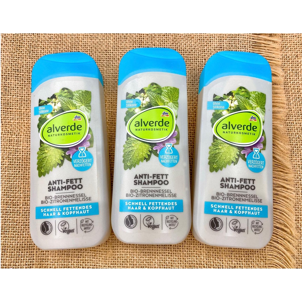 DẦU GỘI DÀNH CHO TÓC DẦU ALVERDE