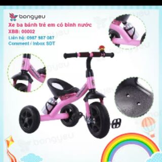 Xe đạp bình nuoc