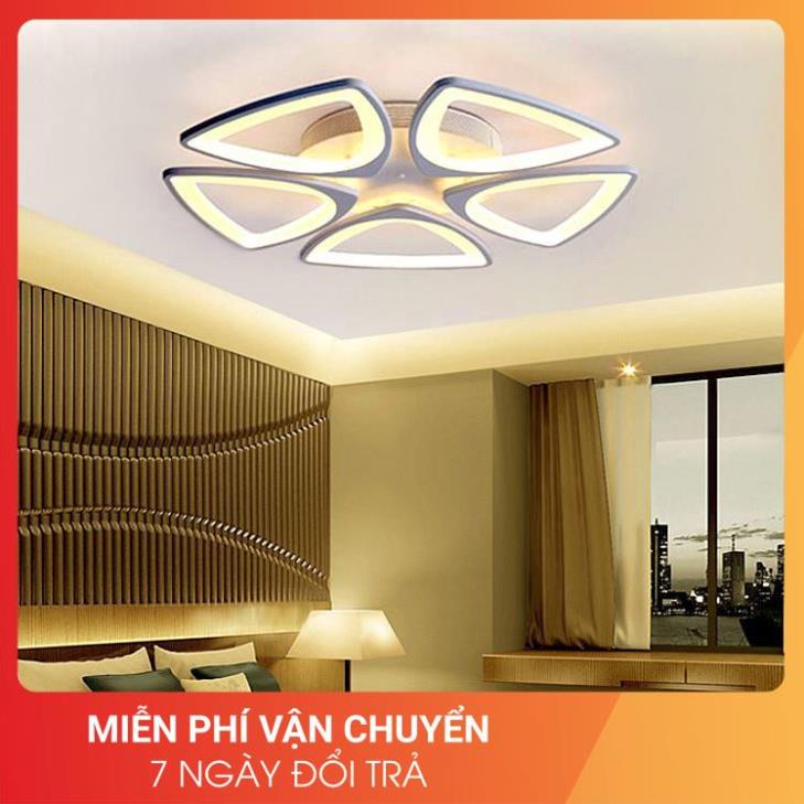 Đèn trần STYLE 3 chế độ ánh sáng hiện đại - kèm bóng LED chuyên dụng và điều khiển từ xa