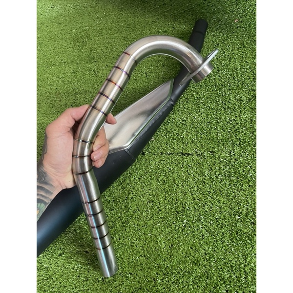 Pô raider giã zin móc nỉ full cổ 304 dành cho các dòng xe nha ae
