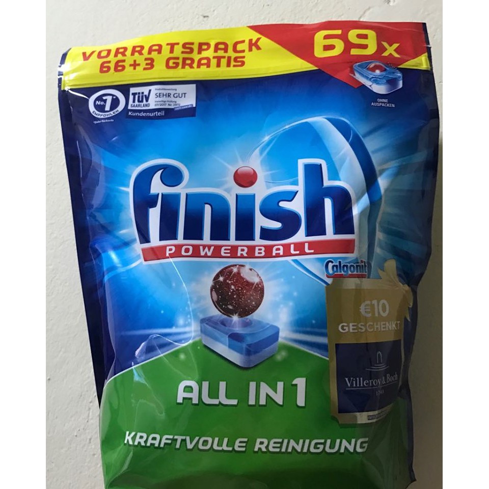 Finish 90 Viên , Dùng Cho Máy Rửa Bát