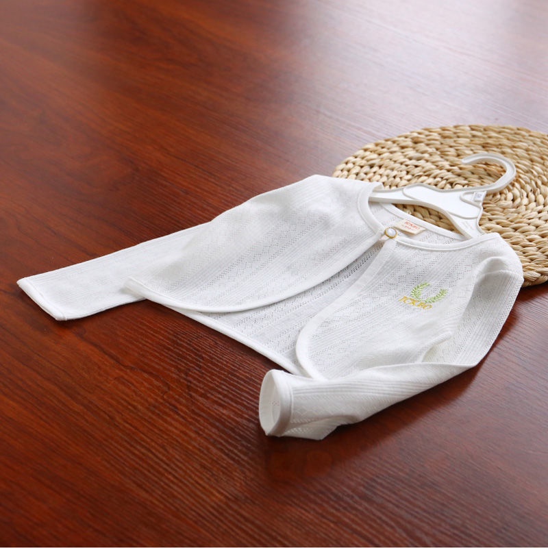 Áo Khoác Cardigan Tay Ngắn Vải Cotton Màu Trơn Thời Trang Cho Bé Gái