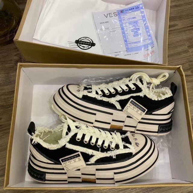 Hàng đẹp có sẵn Giày thể thao nam nữ Vessel siêu chất