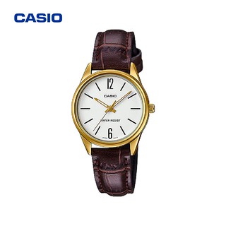 Đồng Hồ Nữ Dây Da Casio LTP-V005GL-7BUDF