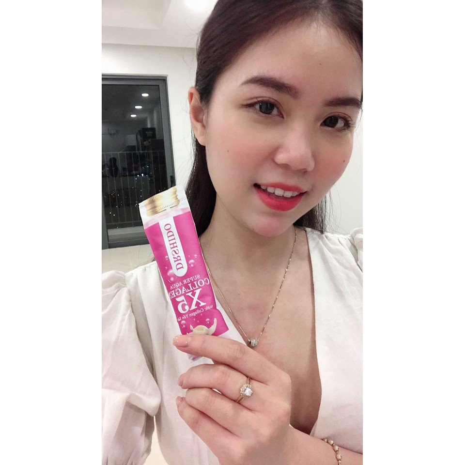 Nước collagen Yến Sào  -  Loại 14 gói - Supper aqua collagen X5