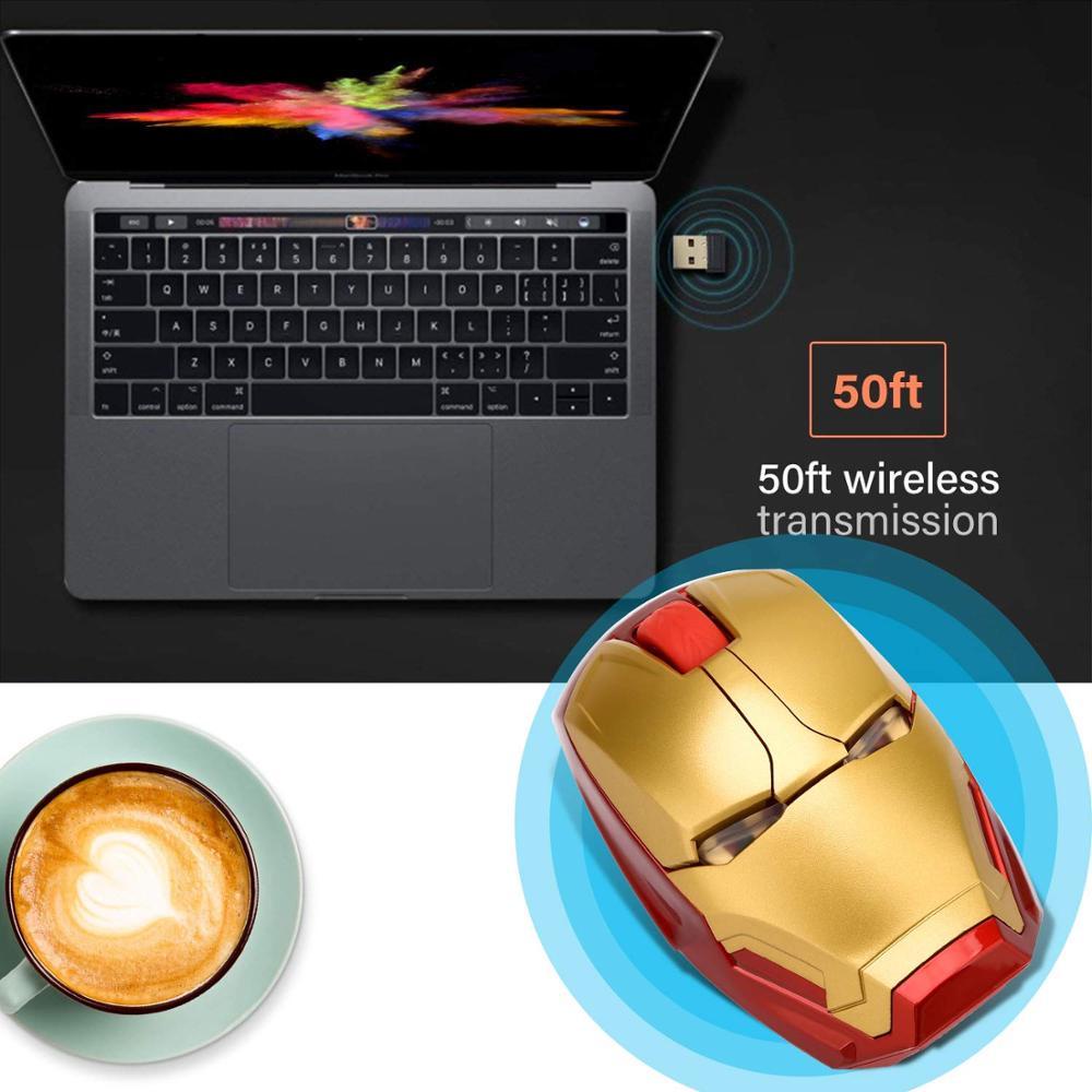 Chuột Quang Không Dây 2.4Ghz 1600DPI Dành Cho Game Thủ