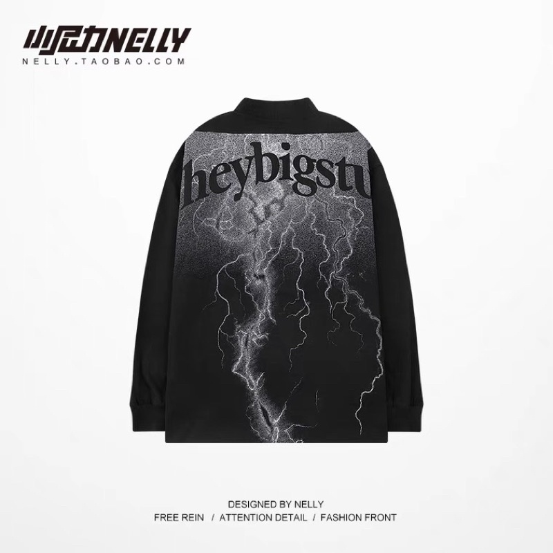 Áo khoác 7025 Nelly Heybig dáng unisex form rộng heybigstu 49 12 100