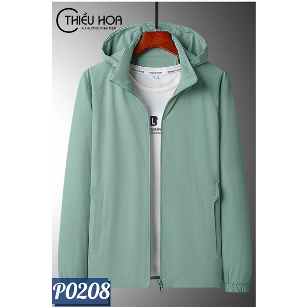 Áo khoác Thiều Hoa trung niên nữ chất liệu Poly cao cấp mặc siêu thoáng mát P0208