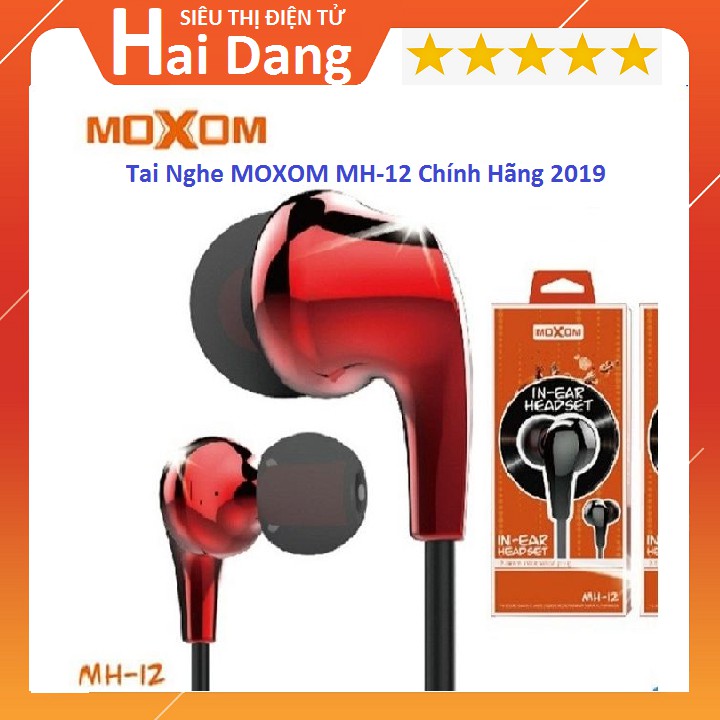 Tai Nghe MOXOM MH-12 Zin Dành Cho Các Dòng Máy Thế Hệ 2019