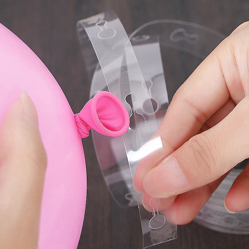 Cuộn keo nối bong bóng thành hàng bóng dài tạo hình vòng cung trang trí nội thất thủ công 5m