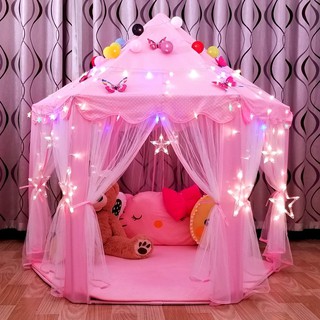 Lều cho bé lều công chúa hoàng tử cho bé gái bé trai kiểu dáng hàn quốc có màn chống muỗi