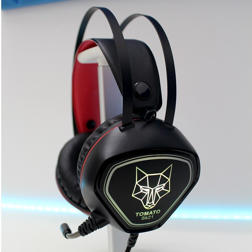 Tai Nghe Gaming Tomato SK21 đệm dày cổng 3.5mm