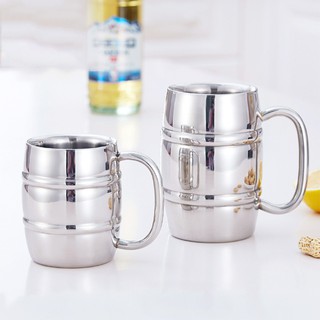 Ly bia bằng thép không gỉ cho cắm trại dã ngoại qkhbest Beer Mug