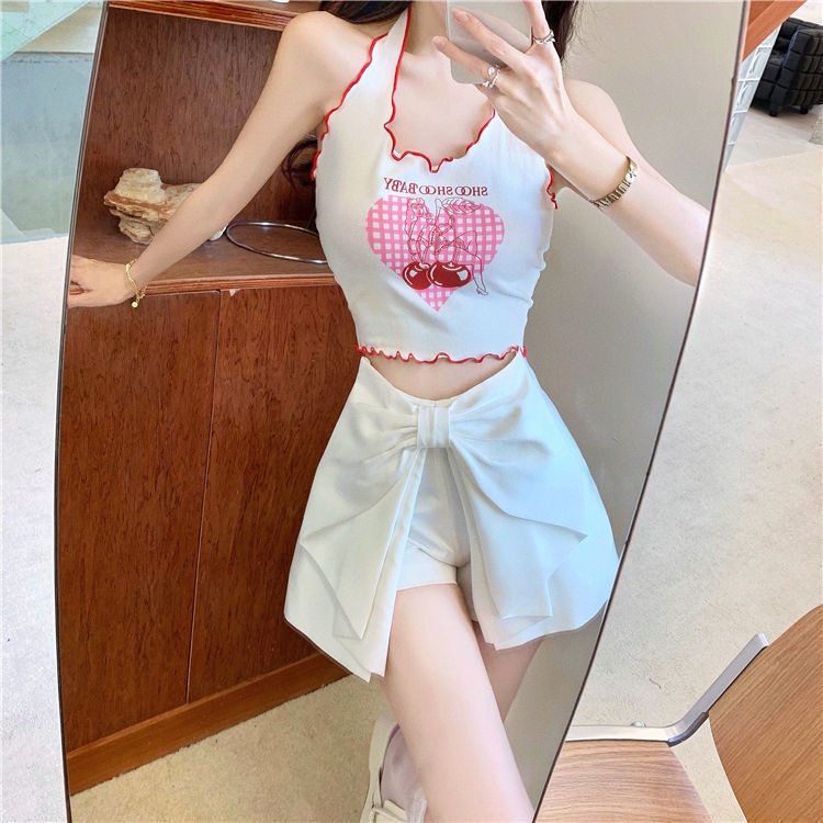 Áo Croptop Hở Lưng Dáng Ôm Thời Trang Mùa Hè Cho Nữ