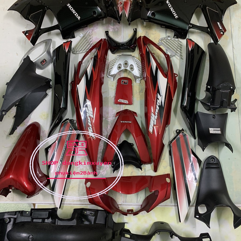 Dàn áo xe FUTURE NEO -FUTURE 125 MÀU ĐỎ   -nhựa nguyên sinh loại