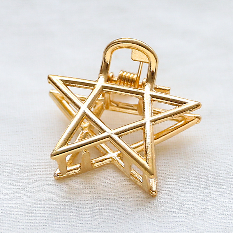 Kẹp Tóc Họa Tiết Hình Học Thời Trang Cho Nữ