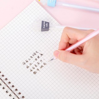 Bút bi nước mực gel Nhiều mẫu hình Xương rồng Pison, mực đen ngòi kim 0.38mm - 1 cái