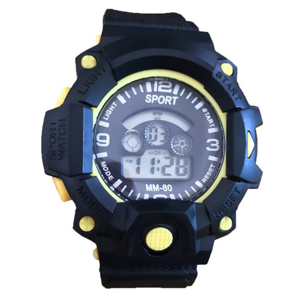 Đồng Hồ Thông Minh Chống Thấm Nước Tích Hợp Đèn Led Cho Bé