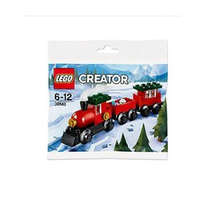 Túi lắp ráp Lego Đoàn tàu Giáng Sinh _LEGO Creator Christmas Train 30543 polybag