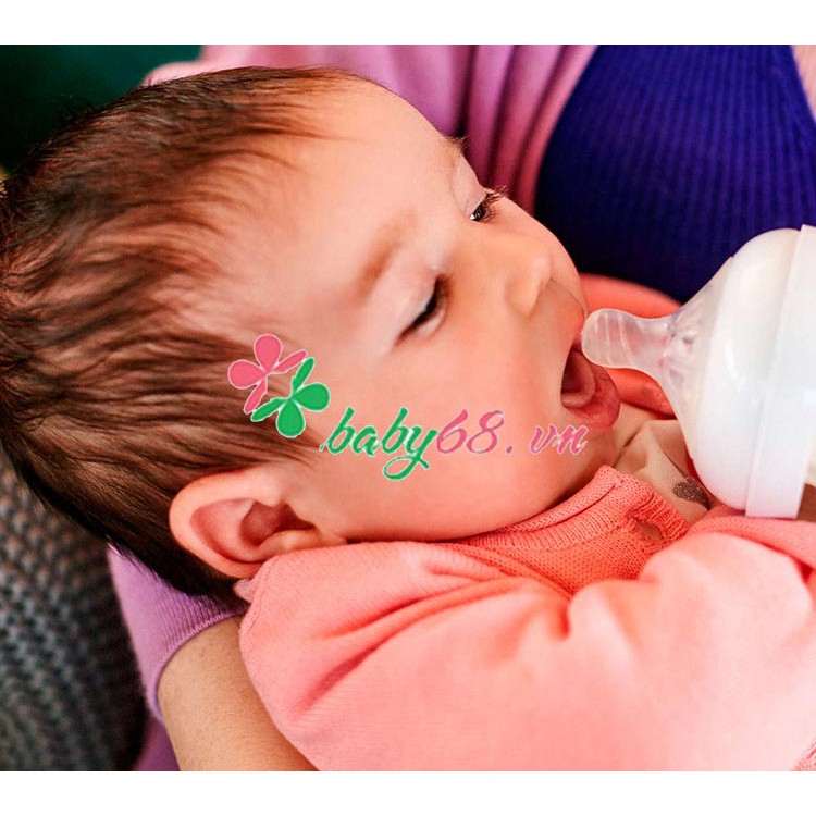 Bình sữa Avent Natural nhựa PP 1 hoặc bộ 2 dung tích 125 ml, 260 ml, 330 ml