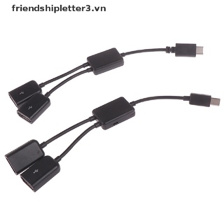 Bộ Chia 2 Cổng Micro usb type c