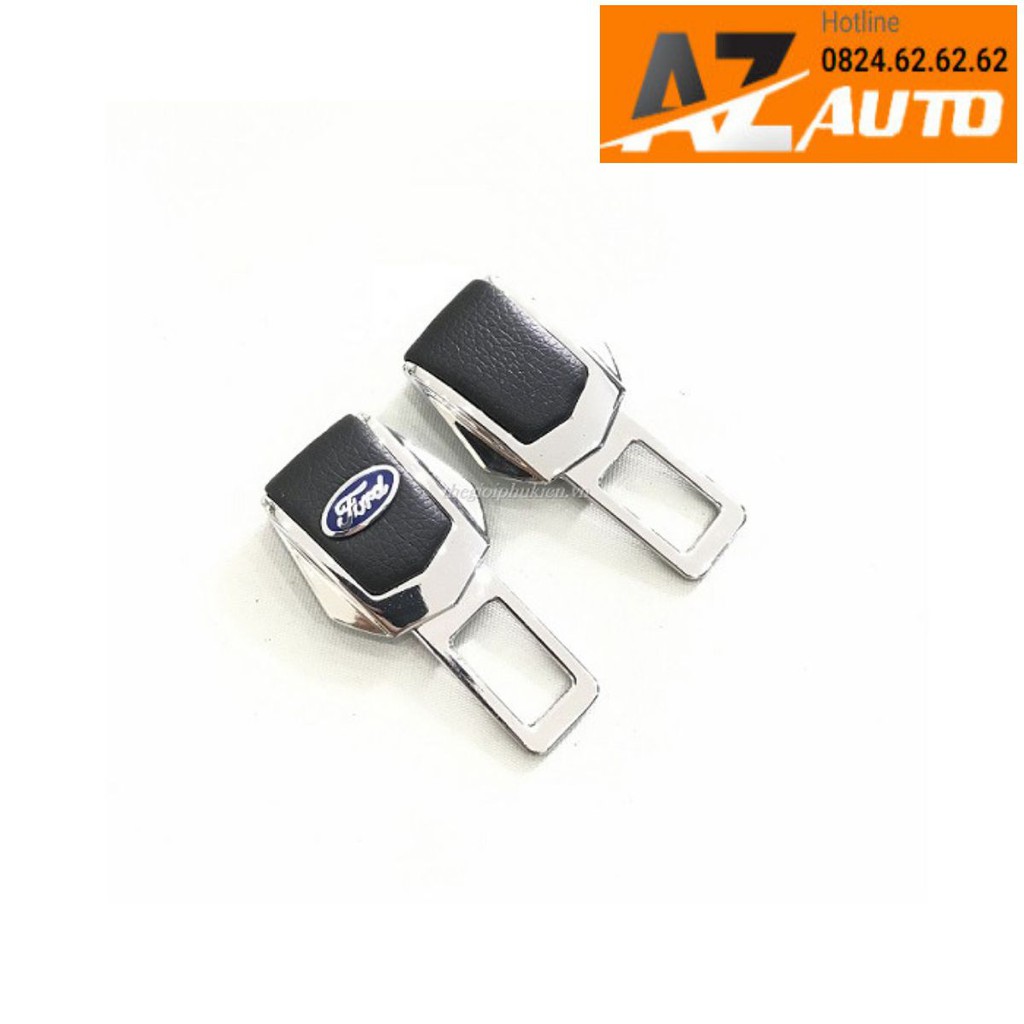 Bộ Chốt Khóa Dây An Toàn 4S dành cho Ô tô – Logo Ford( hàng chất )