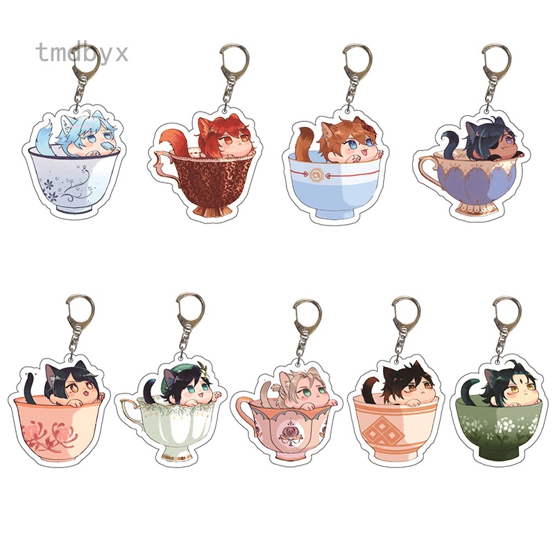 Tmdbyx Móc Khóa Hình Vũ Khí Game Merchandise Genshin Impact