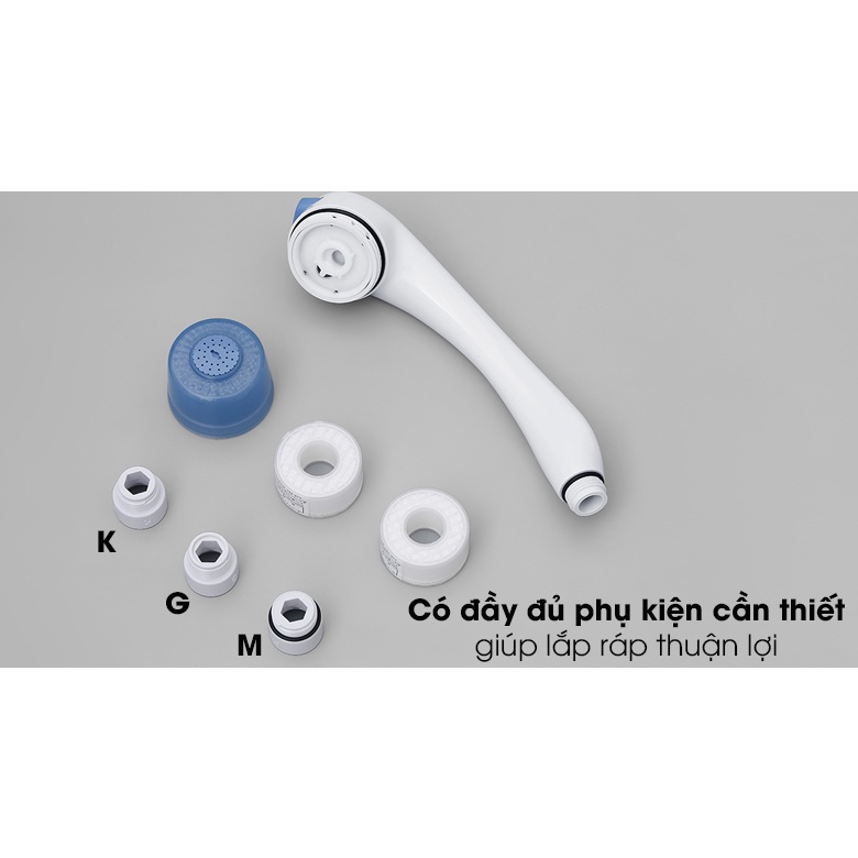 Thiết bị lọc nước gắn vòi sen tắm  Mitsubishi Cleansui ES201W - Hàng chính hãng