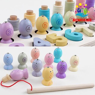 Đồ Chơi Cột Tính Câu Cá 3 Trong 1 Cho Bé
