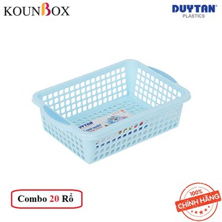 DUY TÂN Combo 20 Rổ Chữ Nhật ( 223/163/168)