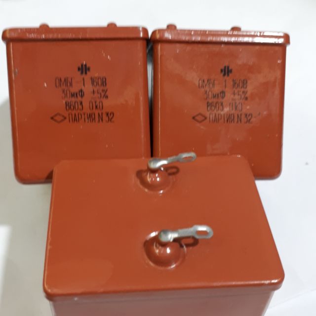 Tụ 30MF/160v NGA    bộ 2 chiếc