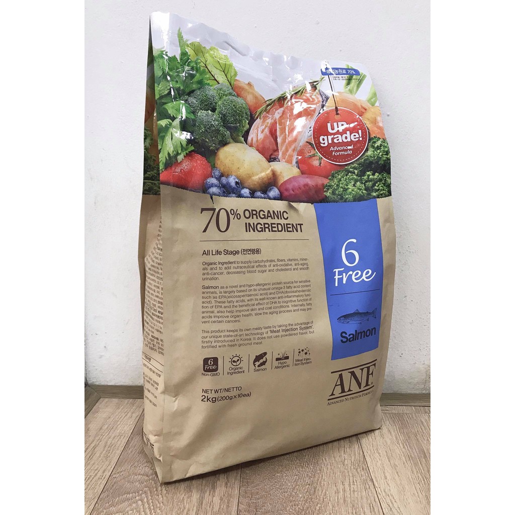 Thức ăn cho chó ANF Organic 6 Free(6kg)(Vị Ngẫu Nhiên)