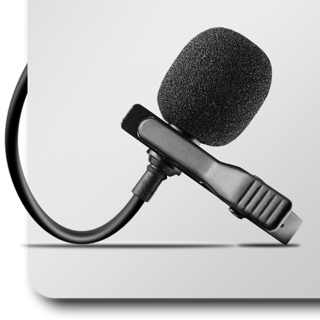 Micro Lavalier hỗ trợ ghi âm trực tiếp cho Iphone